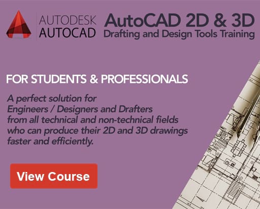 AutoCAD 2D and 3D Training